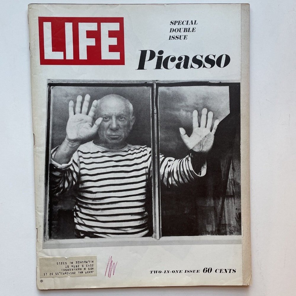 Picasso LIFE Magazine- Dec 27, 1968 - Spec Double Issue - Vtg Ads- Very Good- A